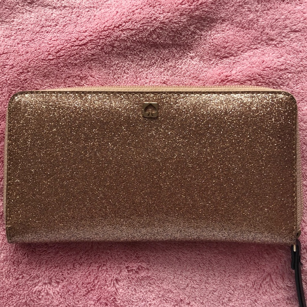 Pink Sparkle Kate Spade Wallet
